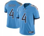 Tennessee Titans #4 Ryan Succop Navy Blue Alternate Vapor Untouchable Limited Player Football Jersey