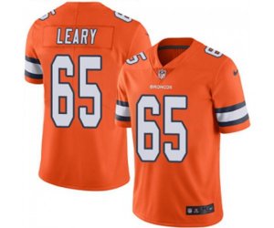Denver Broncos #65 Ronald Leary Limited Orange Rush Vapor Untouchable Football Jersey