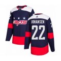 Washington Capitals #22 Lucas Johansen Authentic Red USA Flag Fashion Hockey Jersey