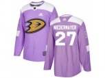 Adidas Anaheim Ducks #27 Scott Niedermayer Purple Authentic Fights Cancer Stitched NHL Jersey