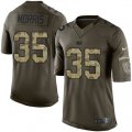 Indianapolis Colts #35 Darryl Morris Elite Green Salute to Service NFL Jersey