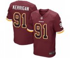 Washington Redskins #91 Ryan Kerrigan Elite Burgundy Red Home Drift Fashion Football Jersey