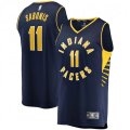 Indiana Pacers #11 Domantas Sabonis Fanatics Branded Navy 2020-21 Fast Break Player Jersey