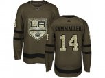 Los Angeles Kings #14 Mike Cammalleri Green Salute to Service Stitched NHL Jersey