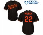 Baltimore Orioles #22 Jim Palmer Replica Black Alternate Cool Base Baseball Jersey