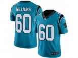 Carolina Panthers #60 Daryl Williams Blue Alternate Vapor Untouchable Limited Player NFL Jersey