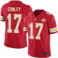 Kansas City Chiefs #17 Chris Conley Red Team Color Vapor Untouchable Limited Player NFL Jersey