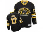 Reebok Boston Bruins #17 Milan Lucic Authentic Black Third NHL Jersey