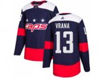 Washington Capitals #13 Jakub Vrana Navy Authentic 2018 Stadium Series Stitched NHL Jersey