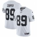 Oakland Raiders #89 Amari Cooper White Vapor Untouchable Limited Player NFL Jersey