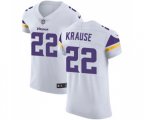 Minnesota Vikings #22 Paul Krause White Vapor Untouchable Elite Player Football Jersey