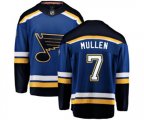 St. Louis Blues #7 Joe Mullen Fanatics Branded Royal Blue Home Breakaway NHL Jersey
