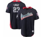 Seattle Mariners #23 Nelson Cruz Game Navy Blue American League 2018 MLB All-Star MLB Jersey