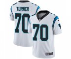 Carolina Panthers #70 Trai Turner White Vapor Untouchable Limited Player Football Jersey