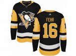 Adidas Pittsburgh Penguins #16 Eric Fehr Authentic Black Home NHL Jersey