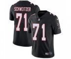 Atlanta Falcons #71 Wes Schweitzer Black Alternate Vapor Untouchable Limited Player Football Jersey
