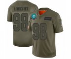 Miami Dolphins #98 Jonathan Ledbetter Limited Camo 2019 Salute to Service Football Jersey