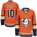 Anaheim Ducks #10 Corey Perry Authentic Orange Third NHL Jersey