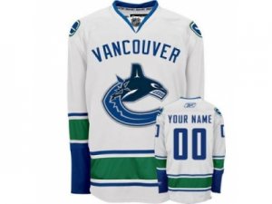 Vancouver Canucks customized jerseys white road man hockey