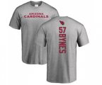 Arizona Cardinals #57 Josh Bynes Ash Backer T-Shirt