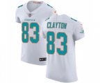 Miami Dolphins #83 Mark Clayton Elite White Football Jersey