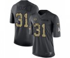 Green Bay Packers #31 Davon House Limited Black 2016 Salute to Service Football Jersey