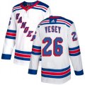 New York Rangers #26 Jimmy Vesey Authentic White Away NHL Jersey