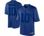 New York Giants #10 Eli Manning Royal Blue Drenched Limited Football Jersey