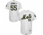 New York Mets Corey Oswalt Authentic White 2016 Memorial Day Fashion Flex Base Baseball Player Jersey