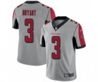 Atlanta Falcons #3 Matt Bryant Limited Silver Inverted Legend Football Jersey