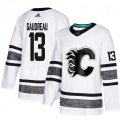 Calgary Flames #13 Johnny Gaudreau White 2019 All-Star Game Parley Authentic Stitched NHL Jersey