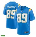 Los Angeles Chargers Retired Player #89 Wes Chandler Nike Powder Blue Vapor Limited Jersey