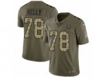 Indianapolis Colts #78 Ryan Kelly Limited Olive Camo 2017 Salute to Service NFL Jersey