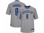 Brooklyn Nets #9 DeMarre Carroll Authentic Gray Alternate NBA Jersey