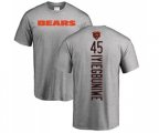 Chicago Bears #45 Joel Iyiegbuniwe Ash Backer T-Shirt