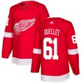 Detroit Red Wings #61 Xavier Ouellet Premier Red Home NHL Jersey