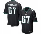 Philadelphia Eagles #67 Chance Warmack Game Black Alternate Football Jersey