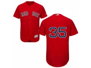 Boston Red Sox #35 Steven Wright Red Flexbase Authentic Collection MLB Jersey