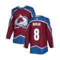 Colorado Avalanche #8 Cale Makar Authentic Burgundy Red Home Hockey Jersey