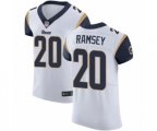Los Angeles Rams #20 Jalen Ramsey White Vapor Untouchable Elite Player Football Jersey