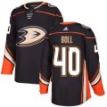 Anaheim Ducks #40 Jared Boll Authentic Black Home NHL Jersey