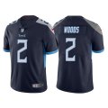 Tennessee Titans #2 Robert Woods Navy Vapor Untouchable Stitched Jersey