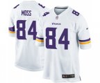 Minnesota Vikings #84 Randy Moss Game White Football Jersey
