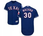 Texas Rangers #30 Nomar Mazara Royal Blue Alternate Flex Base Authentic Collection MLB Jersey