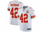 Kansas City Chiefs #42 Anthony Sherman Vapor Untouchable Limited White NFL Jersey