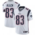 New England Patriots #83 Dwayne Allen White Vapor Untouchable Limited Player NFL Jersey