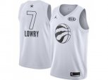 Toronto Raptors #7 Kyle Lowry White NBA Jordan Swingman 2018 All-Star Game Jersey