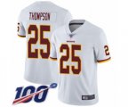 Washington Redskins #25 Chris Thompson White Vapor Untouchable Limited Player 100th Season Football Jersey
