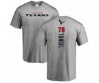 Houston Texans #78 Laremy Tunsil Ash Backer T-Shirt