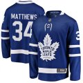 Toronto Maple Leafs #34 Auston Matthews Fanatics Branded Royal Blue Home Breakaway NHL Jersey